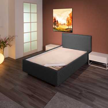 Sleezzz Basic rete in feltro ad aghi 100 x 200 cm, protezione per materasso da posizionare sulla rete a doghe, bianco