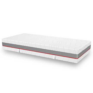 Colchão ortopédico de molas ensacadas de 7 zonas Sleezzz Premium 100 x 200 cm, altura 23 cm, nível de firmeza H2/H3