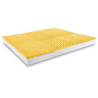 7-zone visco-elastisch matras Sleezzz Smart 180 x 200 cm, hoogte 18 cm, hardheidsniveau H3 met luchtgeheugenschuim