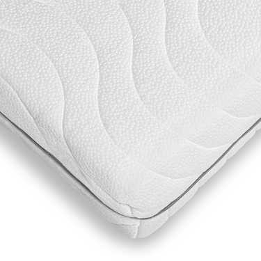 Colchão viscoelástico de 7 zonas Sleezzz Smart 100 x 200 cm, altura 18 cm, nível de firmeza H3 com espuma viscoelástica de ar