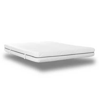 Matelas viscoélastique 7 zones Sleezzz Smart 160 x 200 cm, hauteur 18 cm, degré de fermeté H3 avec mousse à mémoire de forme Air