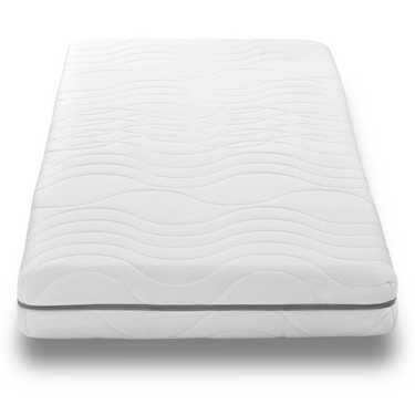 Colchão viscoelástico de 7 zonas Sleezzz Smart 90 x 200 cm, altura 18 cm, nível de firmeza H3 com espuma viscoelástica de ar