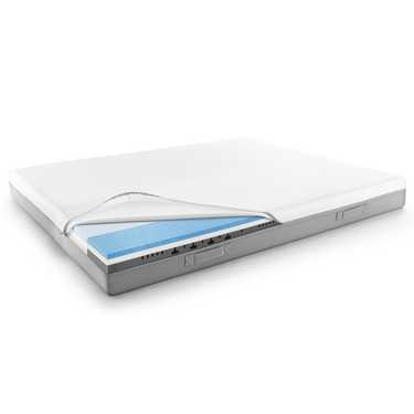 Sleezzz Premium viscoelastic mattress 120 x 200 cm, height 20 cm, firmness level H2/H3, with reversible handles