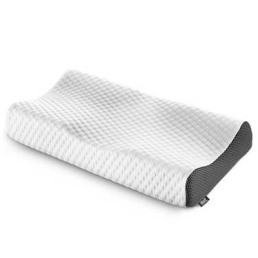 Sleezzz Premium viskoelastiskais matracis 90 x 200 cm, augstums 20 cm, cietības pakāpe H2/H3, ar abpusējiem rokturiem + Sleezzz® Premium želejas spilvens