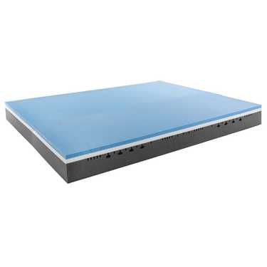 Matelas viscoélastique Sleezzz Premium 160 x 200 cm, hauteur 20 cm, degré de fermeté H2/H3, avec poignées réversibles