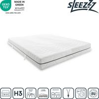 7zónová viscoelastická matrace Sleezzz Smart 120 x 200 cm, výška 18 cm, stupeň tuhosti H3 se vzduchovou paměťovou pěnou