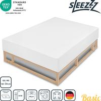 Sleezzz Základné napínacie molitanové prestieradlo 120/190 - 140/210 cm