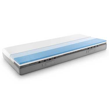 Sleezzz Premium viscoelastic mattress 100 x 200 cm, height 20 cm, firmness level H2/H3, with reversible handles