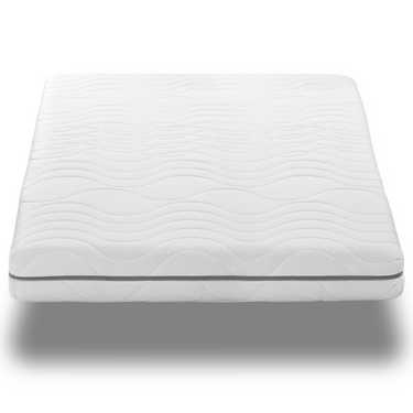 Saltea vâscoelastică cu 7 zone Sleezzz Smart 180 x 200 cm, înălțime 18 cm, nivel de fermitate H3 cu spumă cu memorie cu aer