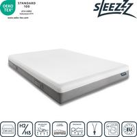 Sleezzz Premium viscoelastic mattress 160 x 200 cm, height 20 cm, firmness level H2/H3, with reversible handles